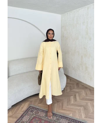 Bulster Müslin Gömlek - Sarı