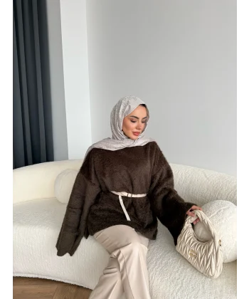 Darlan Tüylü Kazak - Acı Kahve