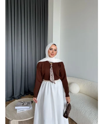 Fiyonklu Kazak - Acı Kahve