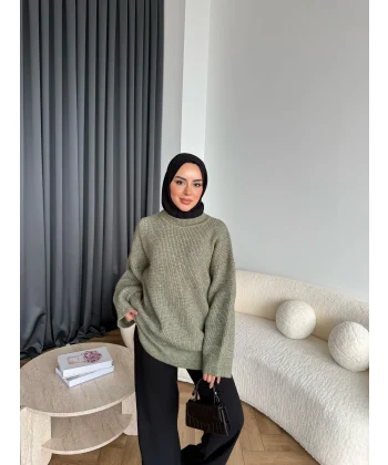 Mb-Eso Triko Kazak - Yeşil