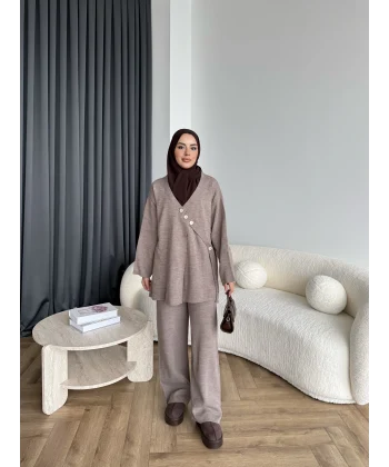 Mb-Jupter Triko Takım - Vizon