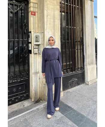 Milena Modal Takım - Lacivert