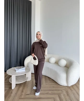 Muadil A Eşofman Takım - Acı Kahve