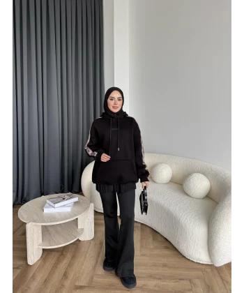 Muadil Cepli Sweat - Siyah