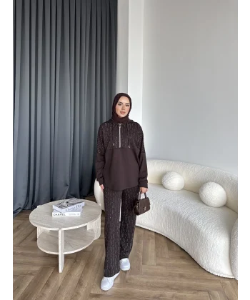 Neva Taşlı Oysh Takım - Acı Kahve