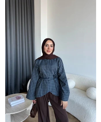 Pln-2 Asimetrik Gömlek