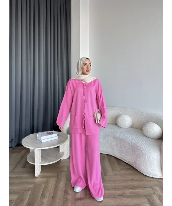 Ronas Triko Takım - Pembe