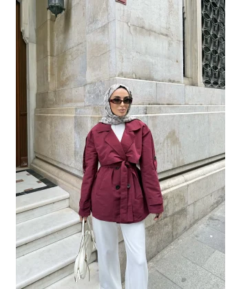 Rosella Trençkot - Bordo