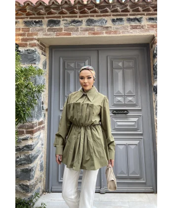 Splend Gömlek - Yeşil