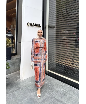 Versa Elbise - Kremit