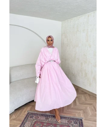 Vesna Elbise - Pembe