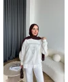 2-Muadil Sweat - Beyaz