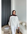 2-Muadil Sweat - Beyaz
