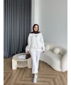 4-Muadil Sweat - Beyaz