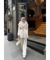 Baslin Kürk Yelek - Bej