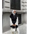 Baslin Kürk Yelek - Siyah