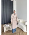 Edalla Kaşe Kaban - Bej