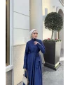Eyşan Elbise - Lacivert