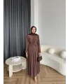 Latan Sandy Elbise - Kahve