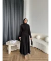 Latan Sandy Elbise - Siyah