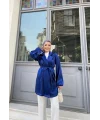 Moonlight Bağlamalı Ceket - Lacivert