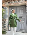 Moonlight Bağlamalı Ceket - Yeşil