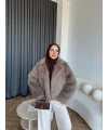 Olesa Kürk Mont - Vizon