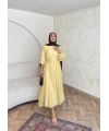 Poliamid Elbise - Sarı