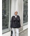Rosella Trençkot - Siyah