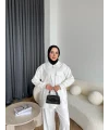 Sude Cepli Oysh Takım - Beyaz