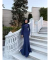 Sue Tasarım Elbise - Lacivert