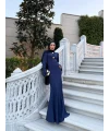 Sue Tasarım Elbise - Lacivert