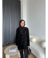 Viona Tüylü Hırka - Siyah
