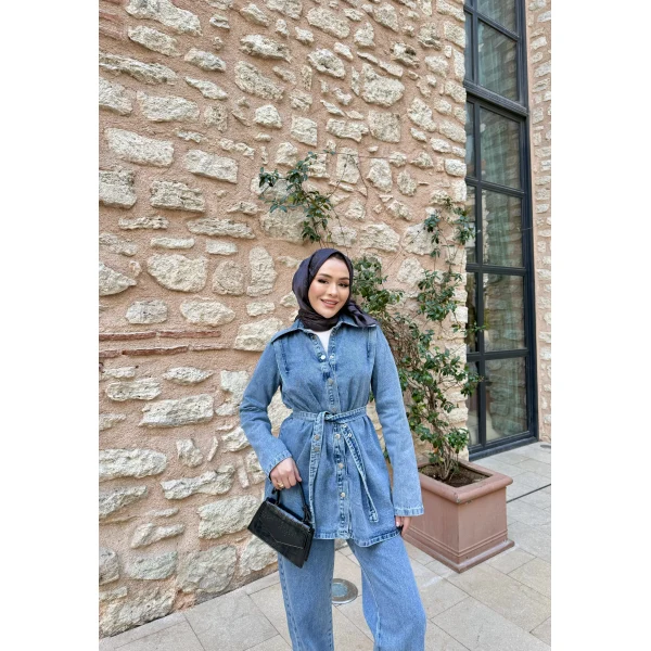 Holis Kot Takım - Açık Mavi