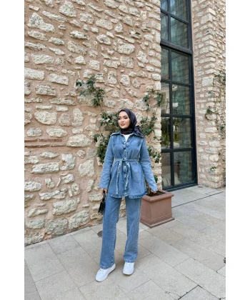 Holis Kot Takım - Açık Mavi