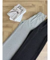 Simli Pantolon - Gri