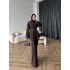 Tb - Stew Taş Detay Denim Takım - Kahve