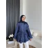 Fuş - Ferilan Fermuarlı Gömlek - Lacivert