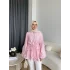 Fuş - Ferilan Fermuarlı Gömlek - Pembe
