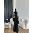 Ng - Lilsan Asimetrik Pantolon Takım - Siyah