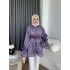 Hen - Welpan Momli Gömlek - Lila