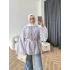 Act - Pastel Işıltı Bluz - Mavi