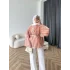 Act - Pastel Işıltı Bluz - Turuncu