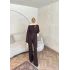 Bedal Asimetrik Modal Takım - Acı Kahve