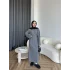 Dora Triko Elbise - Gri