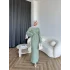 Dora Triko Elbise - Mint