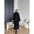 Doray Dantel Detaylı Elbise - Siyah