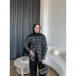 Esla Kareli Gömlek - Siyah