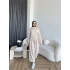 Hen - Giral Yaka Detay Oysh Takım - Bej