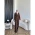 Hen - Ülasna Ceket Takım - Kahve